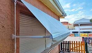 Toldos en Carranque.