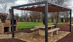 P&eacute;rgolas en Torrej&oacute;n de la Calzada.